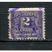 Канада - 1930/1932 - Цифры 2C. Portomarken - [Mi.7p] - 1 марка. Гашеная.  (Лот 33CU)