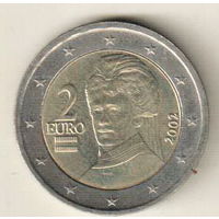 Австрия 2 евро 2002