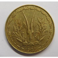 Западная Африка 5 франков 1978 г
