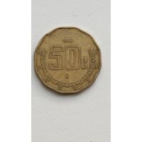 Мексика 50 сентаво 1983 года.