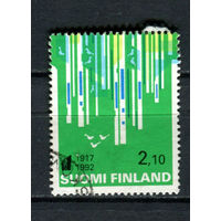 Финляндия - 1992 - 75 лет независимости Финляндии - [Mi. 1187] - полная серия - 1 марка. Гашеная.  (Лот 135BH)