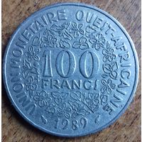 Западная Африка 100 франков 1989