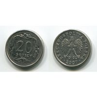 Польша. 20 грошей (2007)