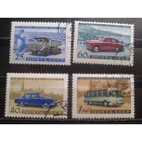 1960 Автомобили Полная серия с клеем