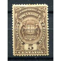 Португальские колонии - Мозамбик - 1919г. - герб (5 с) - 1 марка - MH. Без МЦ!