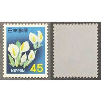 Марки Япония 1967г. Цветы