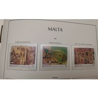 Мальта 1987г Юбилеи  [Mi 779-781] **
