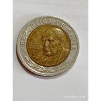 Чили 500 песо 2001 года .
