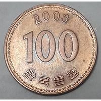 Южная Корея 100 вон, 2003 (9-10-15(в))