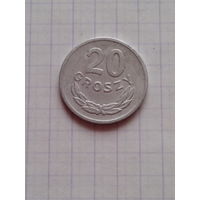 20 грошей 1973 г. Польша.