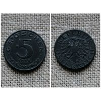 Австрия  5 грошей 1972