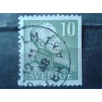 Швеция 1948 Король Густав 5  10 оре