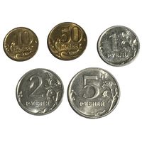 Россия набор монет (5 шт), 2006-2014