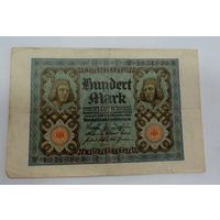 100 марок 1920г. Германия