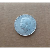 Швеция, 5 крон 1959 г., серебро 0.400, 150 лет Конституции