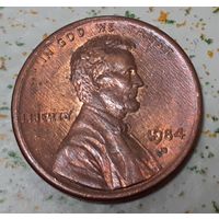 США 1 цент, 1984 Lincoln Cent "D" - Денвер (15-10-30)