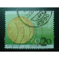Португалия 2002 Монета в 20 евроцентов