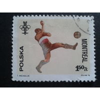 Марки Польша 1976. ОИ . 1 марка из серии.