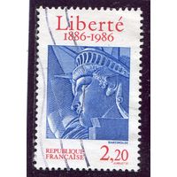 Франция. 100 лет статуе Свобода в Нью-Йорке