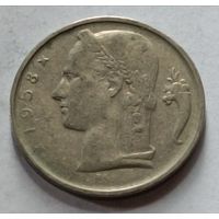 Бельгия. 5 франков 1958 года.