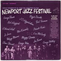 LP Great Moments in Jazz Re-Created at The Newport Jazz Festival