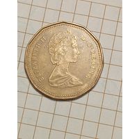 Канада 1 доллар 1988 года.