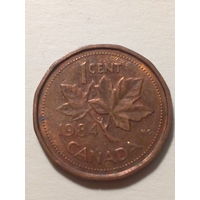 1цент Канада 1984