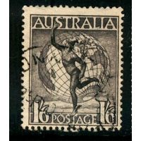 Австралия 1948 Mi# 185 стандарт, Гермес. Гашеная (AU02)