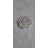Шри Ланка 10 центов 1978