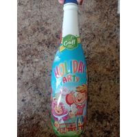 Бутылка от детского газированного напитка. Пластик