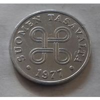 1 пенни, Финляндия 1977 г.