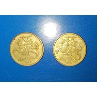 20 центов- Литва-1997-2ед.