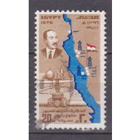 Известные люди личности Карты 3-я годовщина пересечения Суэцкого канала Египет 1976 год  лот 50