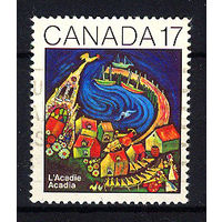 1981 Канада. 100 лет Национальному празднику акадийцев в Канаде