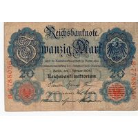 20 марок 1908!