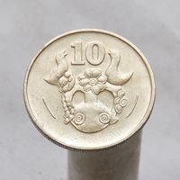 Кипр 10 центов 1983