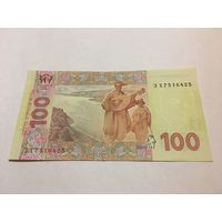 100 гривен 2005 с рубля