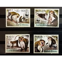 ГВИНЕЯ БИСАУ  2013  Дикая Фауна  ОХРАНА ПРИРОДЫ WWF MNH