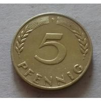 5 пфеннигов, Германия 1950 F