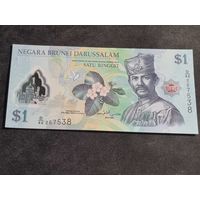 Бруней 1 ринггит ( доллар) 2016 Unc