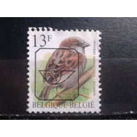 Бельгия 1994 Стандарт, птица* 13 франков Надпечатка предварительного гашения