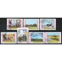 Живопись Монголия 1979 год серия из 7 марок