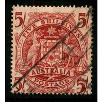Австралия 1948 Mi# 187 стандарт, герб. Гашеная (AU02)