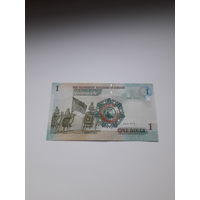 ИОРДАНИЯ 1 динар 2016 год