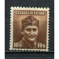 Чехословакия - 1945 - Врач Мирослав Новак 10Н - [Mi.440] - 1 марка. MH.  (Лот 89EZ)-T25P7