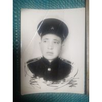 Фотография курсанта Новосибирского технического военного училища, 1957год.