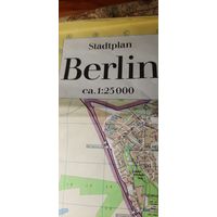 Карта. Германия. Берлин. 1987 г.