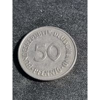 Германия  50 пфеннигов 1972  F