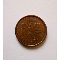 Канада 1 цент 1986 г