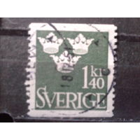 Швеция 1948 Стандарт, 3 короны